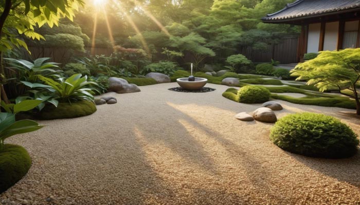 tranquil zen garden