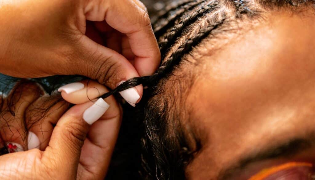 hairline braiding