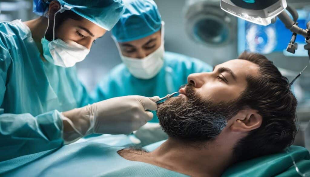 What is a beard transplant?