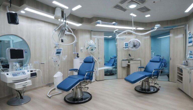 Modern hair transplant clinic