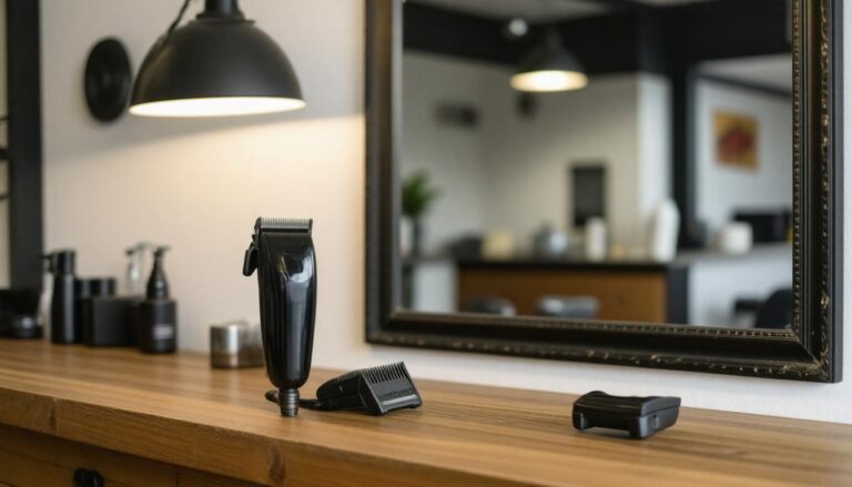 barbershop with clippers