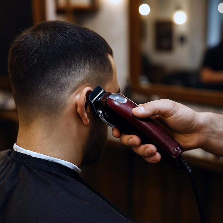 Hair transplant clippers