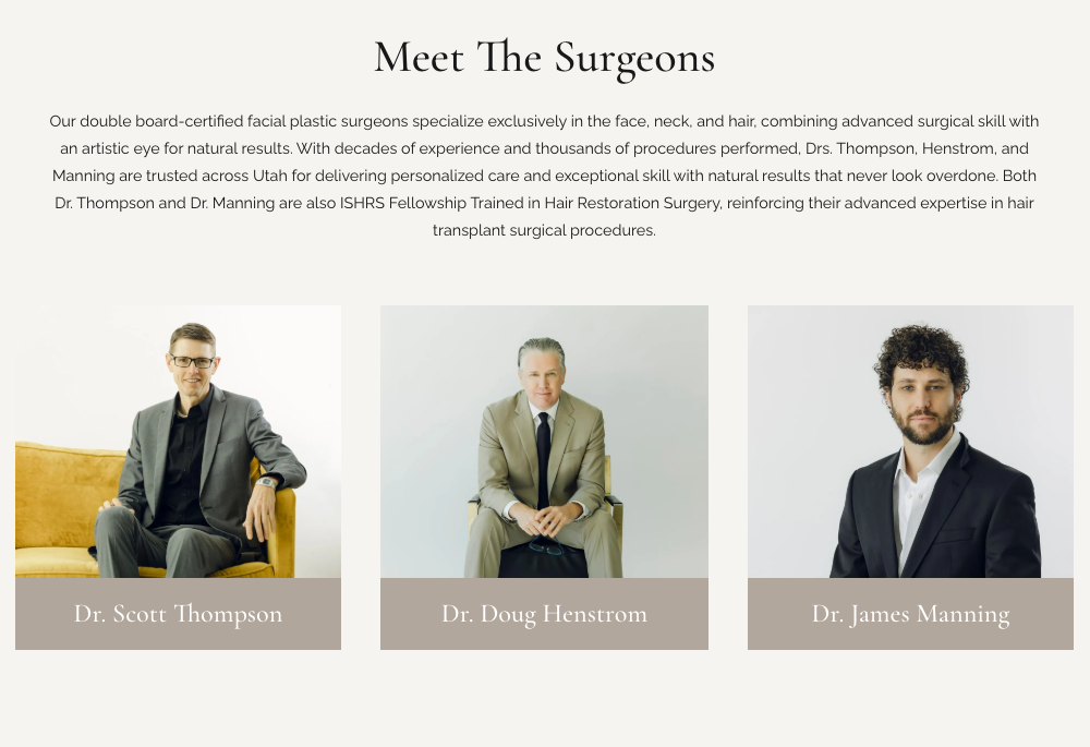 UFP Hair Restoration Surgeons