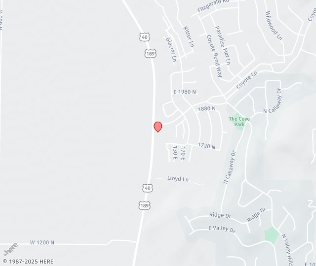 Location Map: 1776 U.S. Hwy 40 Heber City, UT 84032